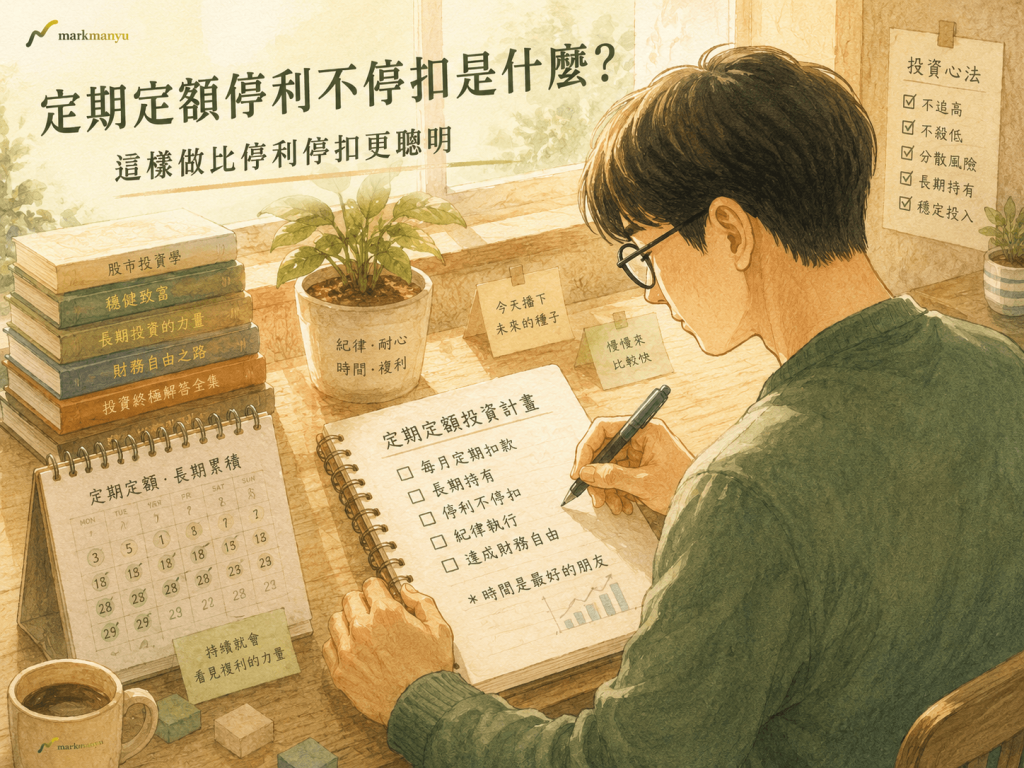 定期定額停利不停扣是什麼？這樣做比停利停扣更聰明