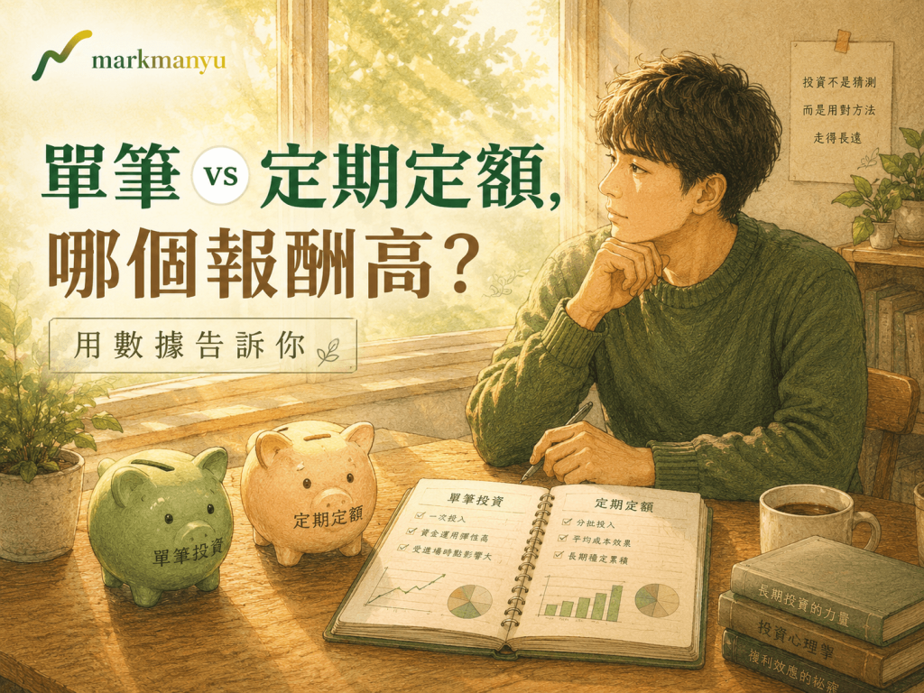 單筆 vs 定期定額，哪個報酬高？用數據告訴你_封面照片