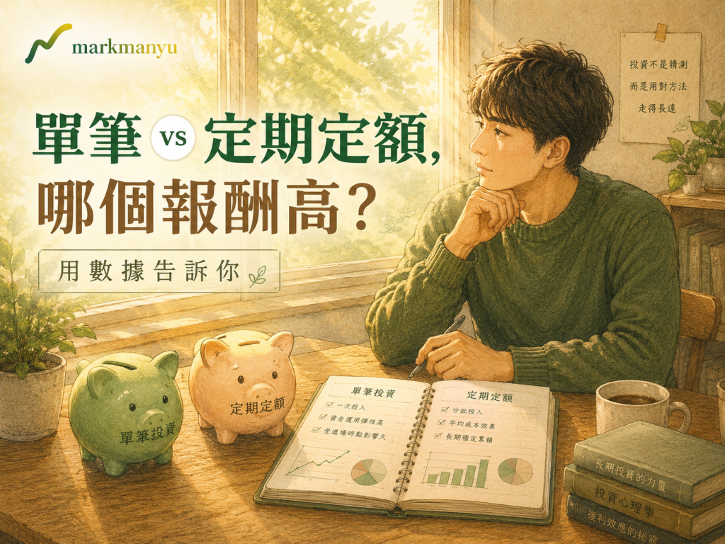 單筆 vs 定期定額，哪個報酬高？用數據告訴你_封面照片