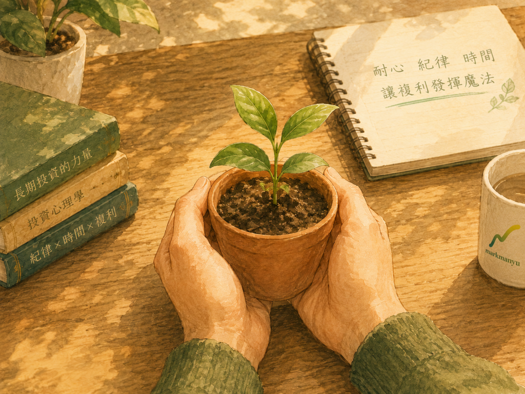 單筆好還是定期定額 投資耐心等待成長示意圖