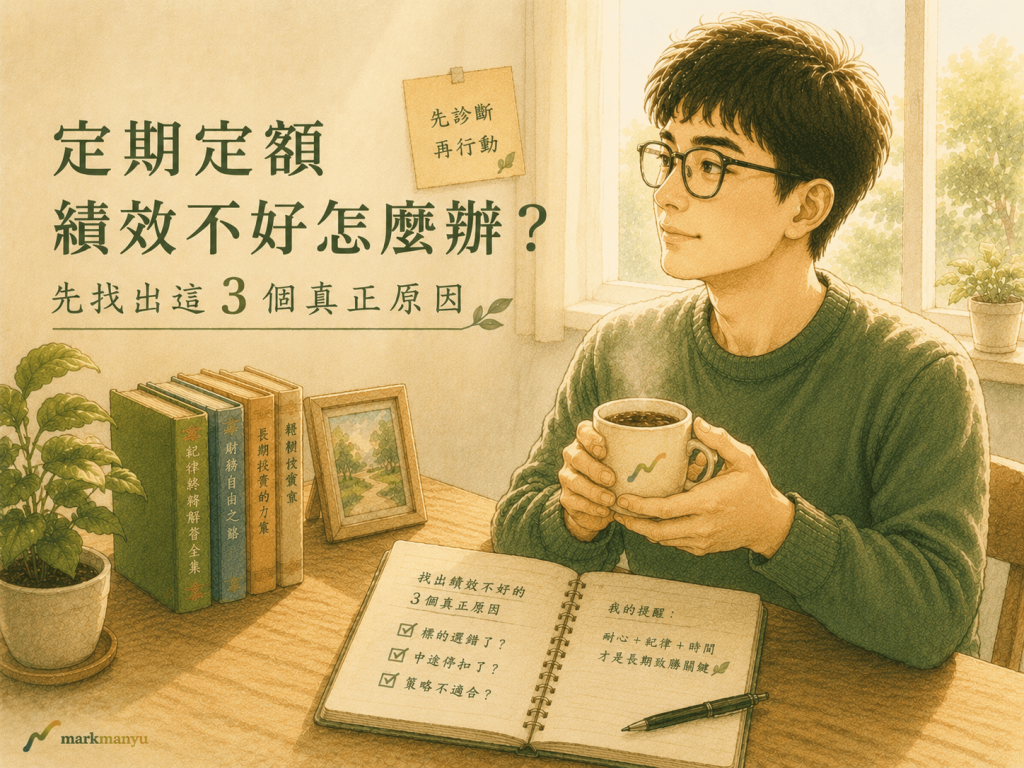 定期定額績效不好怎麼辦？先找出這3個真正原因＿封面照片