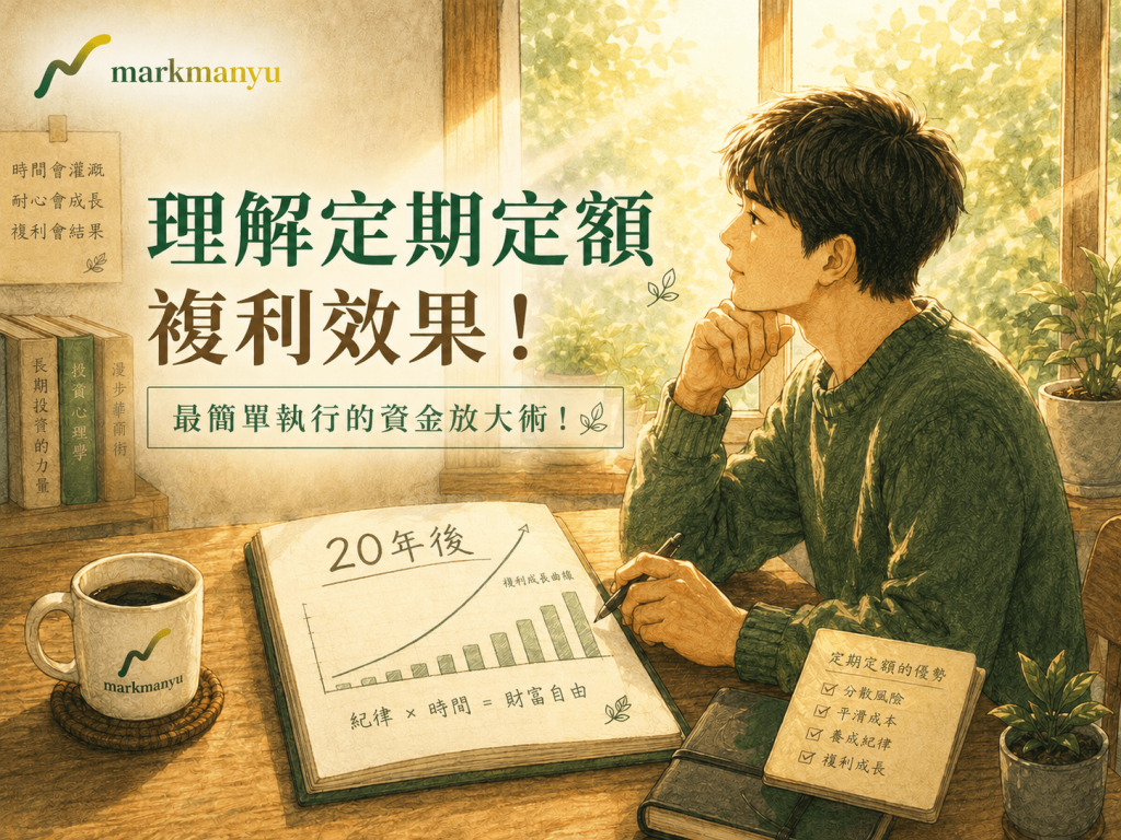 理解定期定額複利效果！最簡單執行的資金放大術！_封面照片