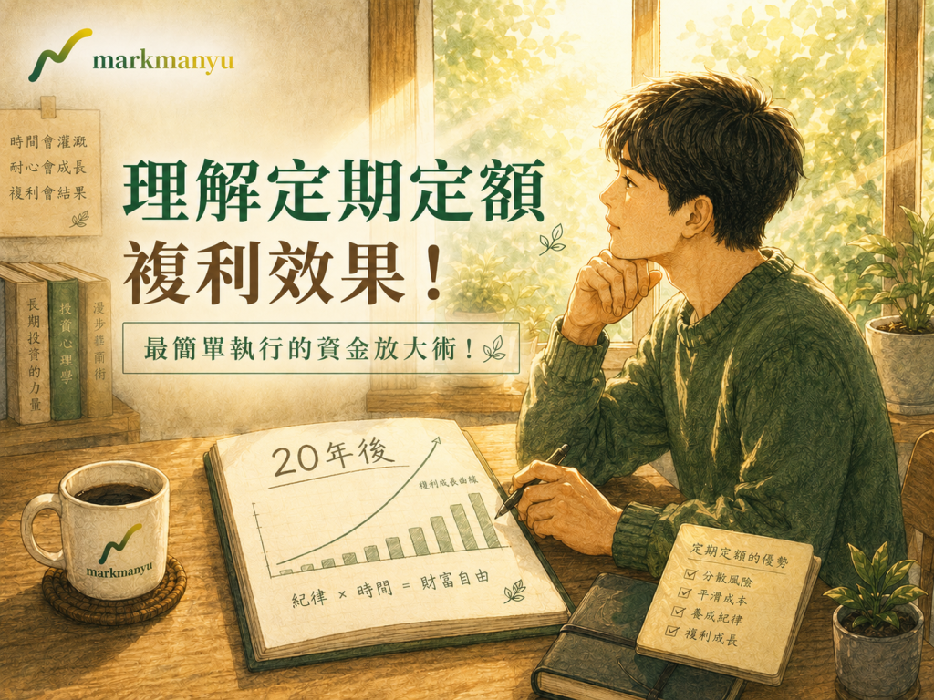 理解定期定額複利效果！最簡單執行的資金放大術！_封面照片
